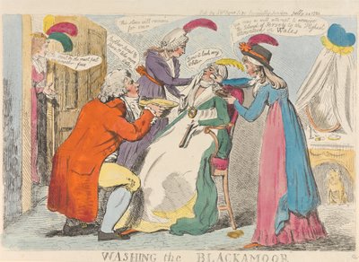 Den Mohren waschen von Isaac Cruikshank