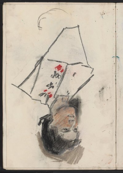 Porträt einer unbekannten Frau von Isaac Israels