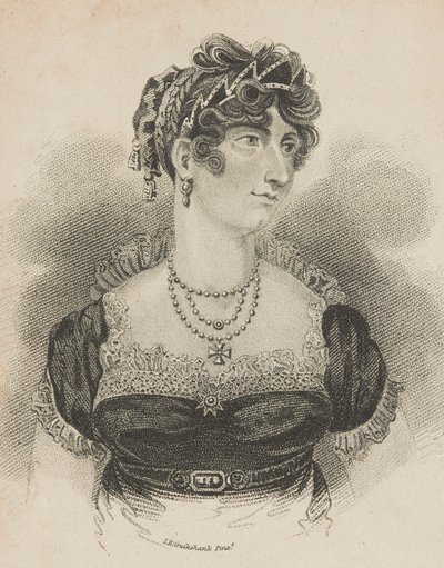 Ihre Königliche Hoheit Die Prinzessin von Wales von Isaac Robert Cruikshank
