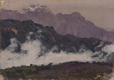 Die Alpen, 1897 von Isaak Ilyich Levitan