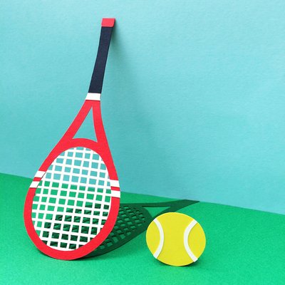 Tennis, 2016 von Isobel Barber