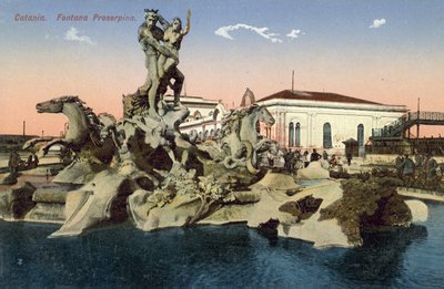 Catania, Italien, Fontana Proserpina von Italian Photographer