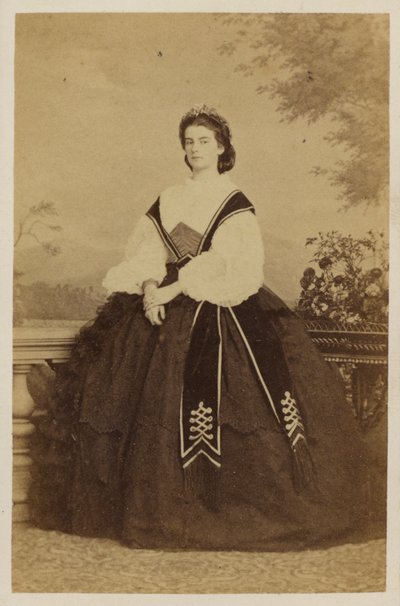 Maria Sophie von Bayern, Königin von Franz II., König der beiden Sizilien von Italian Photographer