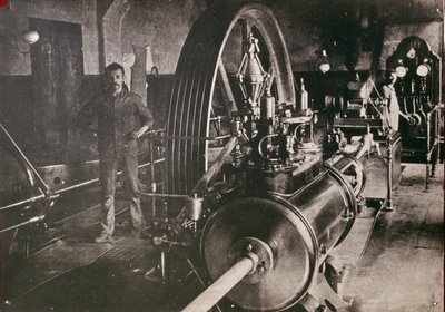 Fotografie einer der ersten italienischen Industrien von Italian Photographer