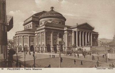 Teatro Massimo, Palermo, Sizilien von Italian Photographer