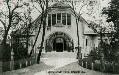 Der ungarische Pavillon auf der Internationalen Kunstausstellung in Venedig von Italian Photographer