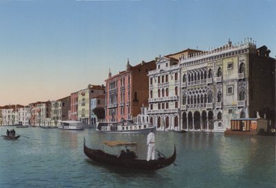 Venedig, Canal Grande, Palazzo Ca d
