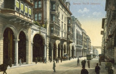 Via XX Settembre, Genua von Italian Photographer