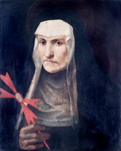 Eine heilige Nonne, ca. 1600 von Italian School