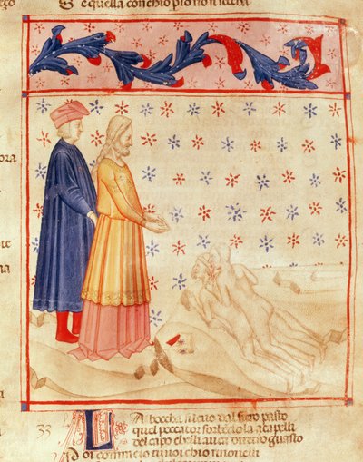 Dante und Virgil entdecken Graf Ugolino, aus 