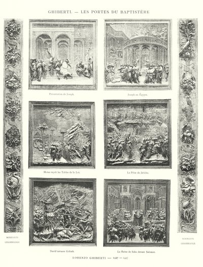 Ghiberti, Die Türen des Baptisteriums, Lorenzo Ghiberti von Italian School