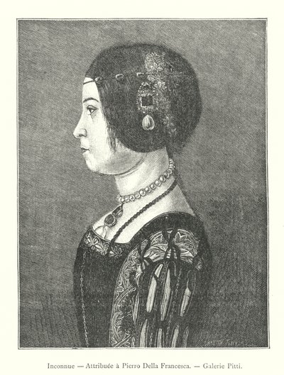 Unbekannt, zugeschrieben Piero della Francesca, Pitti-Galerie von Italian School