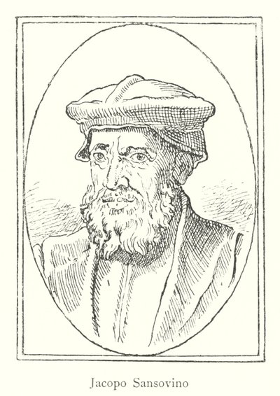 Jacopo Sansovino (Gravur) von Italian School