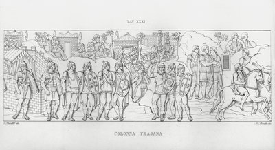 Die Trajanssäule von Italian School