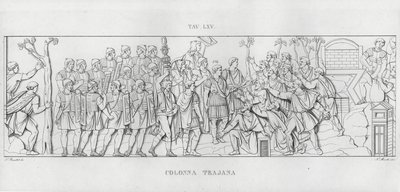 Die Trajanssäule von Italian School