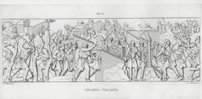 Trajanssäule von Italian School
