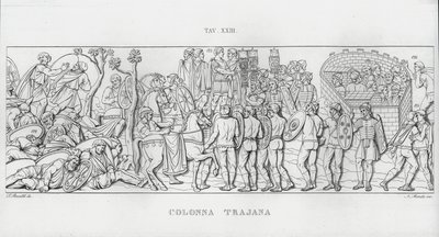 Die Trajanssäule von Italian School