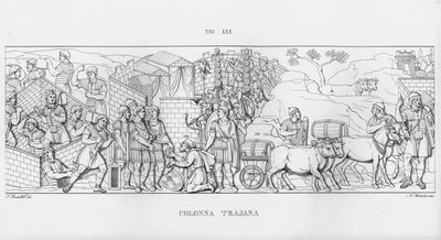 Die Trajanssäule von Italian School