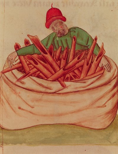 Ms Lat 993 L.9.28 Fol.36v Zimt-Händler, aus 