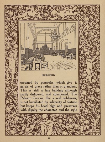 Seite aus Broschüre für San Domenico Palace Hotel, Taormina von Italian School