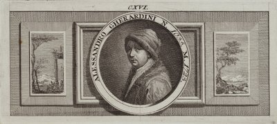 Porträt von Alessandro Gherardini von Italian School