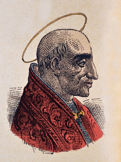 Porträt von Papst Marcellinus (296-304) von Italian School