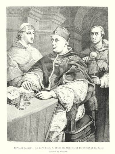 Raffael Sanzio, Papst Leo X., Giulio de