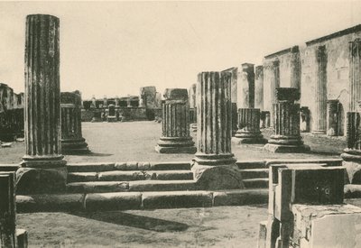 Die Basilika wie sie ist (Gravur) von Italian School