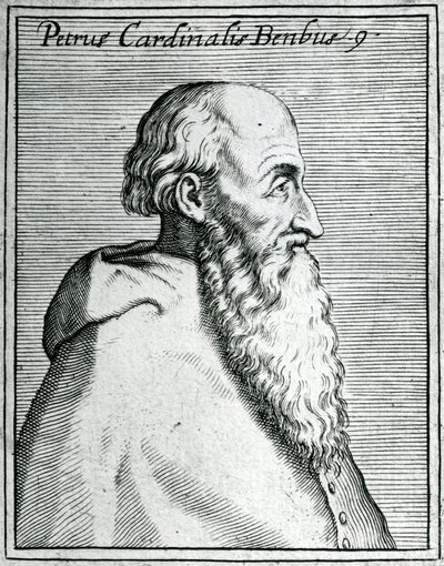 Porträt von Pietro Bembo (1470-1547) von Italian School Italian School