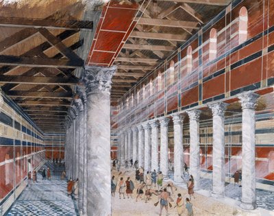 Bäderbasilika, Wroxeter Römische Stadt von Ivan Lapper