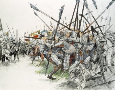 Schlacht von Flodden Field von Ivan Lapper