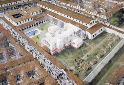 Römische Stadt Wroxeter von Ivan Lapper