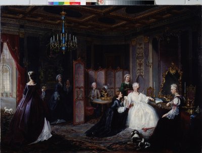 Kaiserin Katharina die Große (Katharina II. Romanov) von Ivan Osipovich Miodushevsky