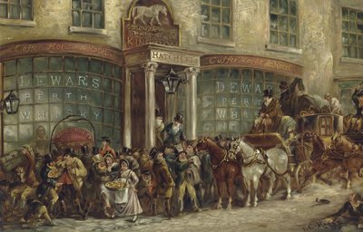 White Horse Cellar Hatchetts, Piccadilly, London von J.C. Maggs