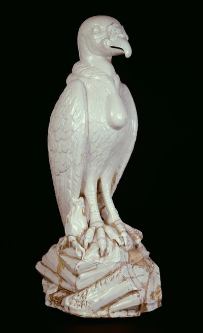 Eines von einem Paar großer weißer Meißner Geierfiguren, ca. 1731 von J.G. Kirchner