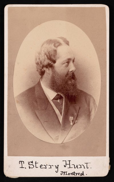 Porträt von Thomas Sterry Hunt 1826-1892, vor 1892 von JG Parks