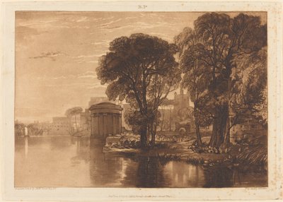 Isleworth, veröffentlicht 1819 von Joseph Mallord William Turner