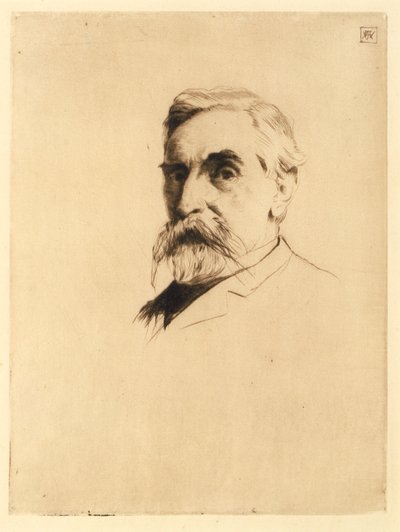 Porträt von Robert Weir von J. Alden Weir
