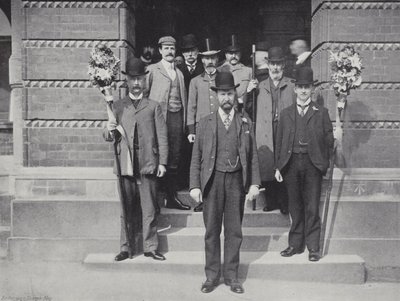 Hocktide in Hungerford, Polizist und Tutti-Männer von J. Benjamin Stone