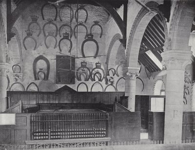 Hufeisen-Tribute im Oakham Castle von J. Benjamin Stone