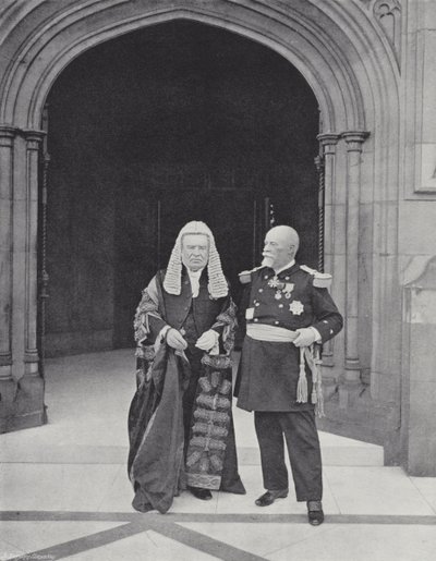 Der Earl of Halsbury und Admiral Leygue von J. Benjamin Stone