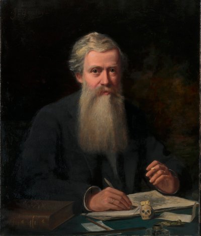 Porträt von Elliot Coues von J. Edward Barclay