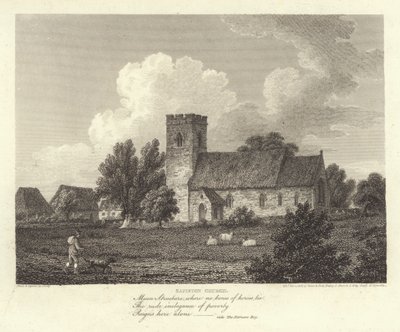 Robert Bloomfield, Dichter: Sapiston Kirche von J. Greig