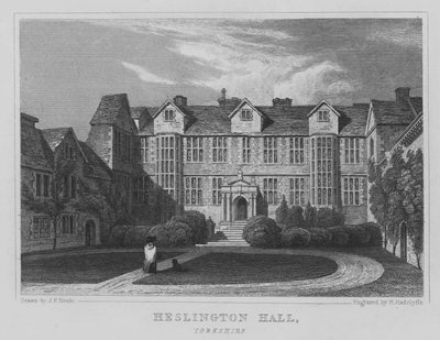 Heslington Hall, Yorkshire (Stich) von John Preston Neale