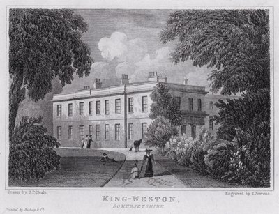 King-Weston, Somersetshire (Stich) von John Preston Neale