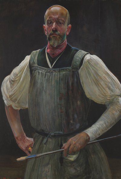 Selbstporträt von Jacek Malczewski