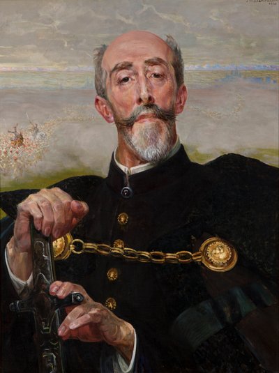 Porträt von Herrn Antoni Wodzicki von Jacek Malczewski