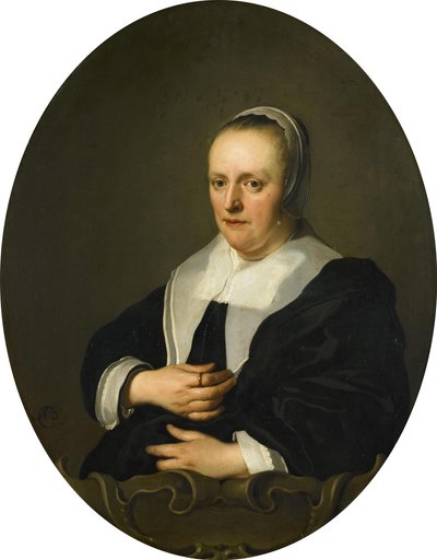Porträt von Sara de Bie von Jacob Adriaensz Backer