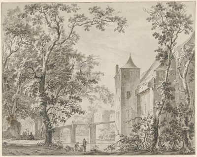 Das Schloss de Haar bei Utrecht von Jacob Elias van Varelen