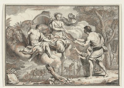 Ceres erscheint den Bauern von Jacob Folkema